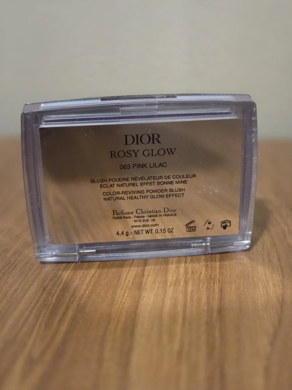 Dior Backstage Rosy Glow Blush in 063 Pink Lilac NEW!